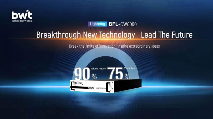 últimas notícias da empresa sobre BWT lança o laser da fibra do relâmpago 6000W | Menor, mais claro e mais esperto  0