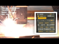 60kW de corte a laser de fibra (série Thunder) Demonstração --- Corte de aço carbono de 20 mm