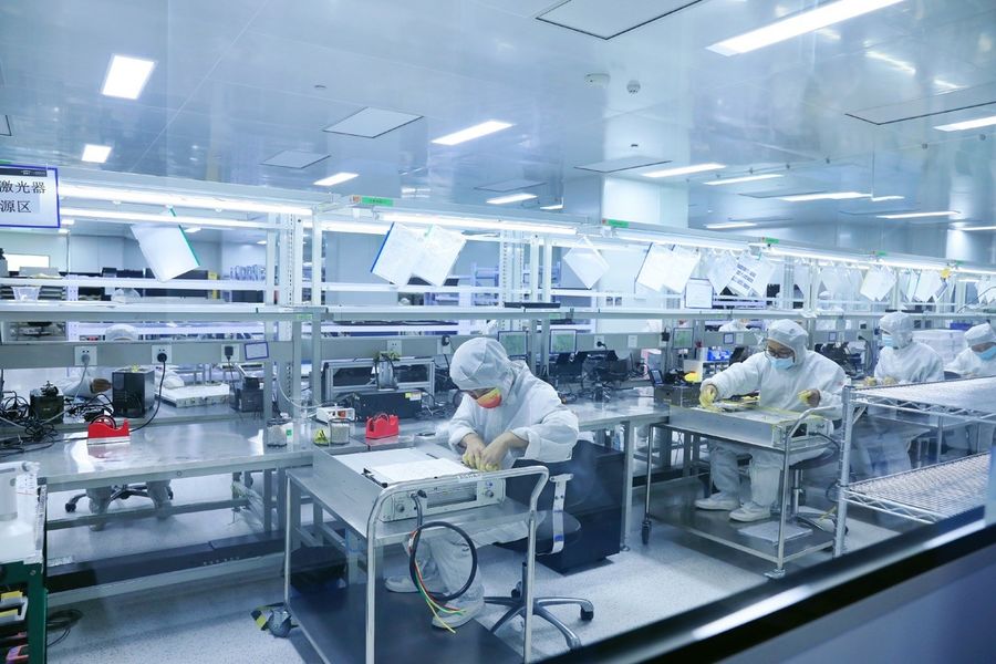 Hyperline Beijing Ltd. linha de produção do fabricante